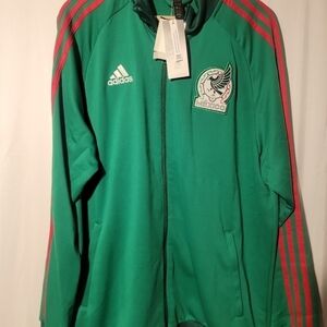 Adidas Team Mexico DNA TT Soccer Football Track Jacket HF1440 Men’s Size XL